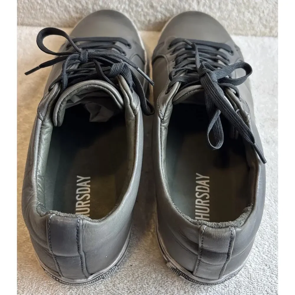 Thursday Boot Co. Premier Low Top Sneakers Distressed Grey Men's Size 11